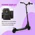 Electric Scooter, 120W Motor E-Scooter, Adjustable Height, Rear Brake for Ages 6+ Years - Black