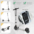 Teen/Adults Aluminium Folding Kick Scooter w/ Shock Mitigation System Silver