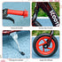 Kids Scooter with Adjustable Handlebar, Children's Kick Scooter with Non-slip Footplate, Rear Brake, Kickstand, Red