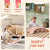 Balance Board for Kids Balance Training & Sensory Play, Pink