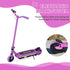 Electric Scooter for Kids 6-14 Years, with Colourful Lights, Purple