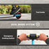 Folding Electric Scooter for Kids, with Dual Brakes, Front Suspension, LED Colourful Lights, Blue