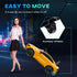 Mercedes-Benz AMG CLA 45 Licensed 12V Kids Electric Car Ride on Car w/ Remote, Suspension Lights Music Horn - Yellow