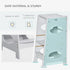 Kids Step Stool Toddler Kitchen Stool Tower with Adjustable Standing Platform, Grey