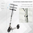 Teen/Adults Aluminium Folding Kick Scooter w/ Shock Mitigation System Silver