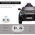 Licensed Audi RS Q8 Electric Ride On Car, with Remote Control, Black