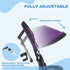 6 in 1 Kids Trike Push Bike w/ Push Handle, Canopy, 5-point Safety Belt, Storage, Footrest, Brake, for 1-5 Years, Purple