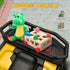 12V Kids Electric Ride on ATV, Battery-Powered Quad Bike w/ Spring Suspension, Forward Backward, Storage Basket, Yellow
