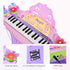 32 Keys Kids Mini Electronic Keyboard Musical Instrument Educational Game Toy Children Grand Piano Stool Microphone