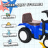 Ride On Tractor Toddler Walker Foot To Floor Slider w/ Horn Storage Steering Wheel for 1-3 Years Old Blue