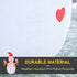 8ft Christmas Inflatable Snowman with Candy, Rotating Lighted for Home Indoor Outdoor Garden Lawn Decoration Party Prop