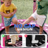 4.6ft Toddler Trampoline w/ Safety Enclosure Net, for Indoor Outdoor Use, Ages 3-6 Years, Pink