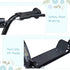 Kids Scooter Kick Scooter, with 12" EVA Tyres, Rear Brake, Big Wheels Scooter for 5-12 Years , Black