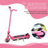 Electric Scooter for Kids 6-14 Years, with Colourful Lights, Pink
