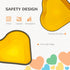 11-Piece Heart-Shaped Kids Balance Stepping Stones and Motor Skills, Multicoloured