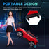 Audi E-tron Licensed 12V Kids Electric Ride on, Electric Car for Kids, with Parental Remote, Music Lights MP3, Suspension Wheels, for 3-5 Years, Red