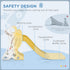 Space-Themed Baby Slide Freestanding Slide for Kids, for Ages 1.5-3 Years - Grey