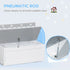 2 In 1 Kids Storage Bench, Toy Box w/ Safety Rod - Grey