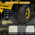 12V Kids Electric Ride on ATV, Battery-Powered Quad Bike w/ Spring Suspension, Forward Backward, Storage Basket, Yellow