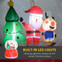 5.5ft Inflatable Snow Globe Christmas Decoration