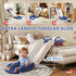Kids Slide for Bed, Sofa, with Extended Length, Easy to assemble and Store, Blue