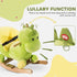 Kids Rocking Horse, Plush Ride-On Dinosaur Seat, with Seat Safety Belt, 32 Songs, Ride-On Horse