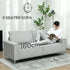 Three-Seater Corduroy - Light Grey