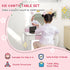 Unicorn-Design Kids Dressing Table, with Mirror and Stool - White