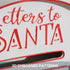 A5 Christmas Letter Postbox - White/Red