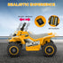 6V Electric Quad Bike for Kids, Ride On ATV w/ Forward/Reverse, Headlights, for Ages 18-36 Months, Yellow