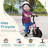 Kids Trike Toddler Tricycle Children Ride on 3 Wheels Bike For 1.5 - 4 Years Pink