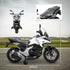 12V Honda Licensed Kids Electric Motorbike w/ Music, Headlights, Early Education Function, for Ages 3-6 Years, White
