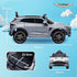 Aston Martin DBX Licensed Battery Powered Kids Electric Car, 12V Kids Ride on Car w/ Lights, Music Horn, Grey