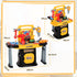 102-Piece Kids Tool Bench with Electric Drill, Storage for Ages 3-6 Years, Yellow