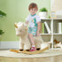 Rocking Horse with Unicorn Design, Sounds, for Ages 2-4 Years, White