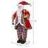 4'6" Animated Santa Claus Figure, with Sound - Red