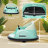 360° Rotation Kids Bumper Car, 12V Waltz Car with Remote Control, Dual Joystick, Music, Lights, Green