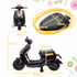 6V Ride on Motorbike, Kids Electric Motorbike w/ Headlights, Music, Training Wheels, for Ages 18-36 Months, Black