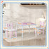 Princess-Designed Kids Table and Chairs Set for Activity, Art, Drawing, Toddler Table and Chairs Set for Playroom