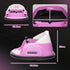 360° Rotation Kids Bumper Car, 12V Waltz Car with Remote Control, Dual Joystick, Music, Lights, Pink