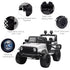 12V Kids Electric Ride On Car Truck Toy SUV with Remote Control for 3-6 Yrs