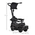 3 in 1 Kids Children Ride on Push Car Toddler Sliding Car G350 Licensed Walker Foot to Floor Slider Push-Along with Horn Steering Wheel NO POWER Manual, Black
