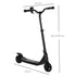 Electric Scooter, 120W Motor E-Scooter, Adjustable Height, Rear Brake for Ages 6+ Years - Black