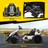 24V Electric Go Kart for Kids with Adjustable Seat for 6-12 Years, White