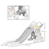 Space-Themed Baby Slide Freestanding Slide for Kids, for Ages 1.5-3 Years - Grey
