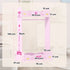Kids Clothes Rail with Two Shelves, for 3-8 Years, Pink