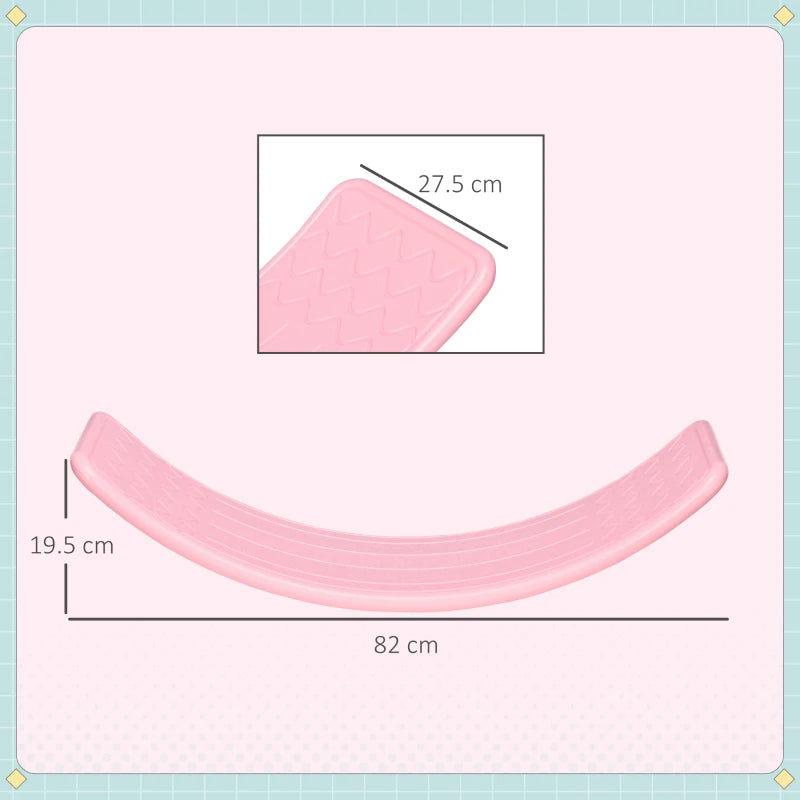 Balance Board, Kids Wobble board, for Ages 3-6 Years - Pink