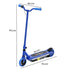 Electric Scooter for Kids 6-14 Years, with Colourful Lights, Blue