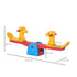 Kids Seesaw Safe Teeter Totter 2 Seats with Easy-Grip Handles, Safe, Indoor Outdoor Living Room Playroom Backyard Equipment, for 1-4 years old Multicolor