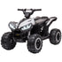 12V Ride-On Quad Bike w/ Music, Horn, for Ages 3-5 Years - White